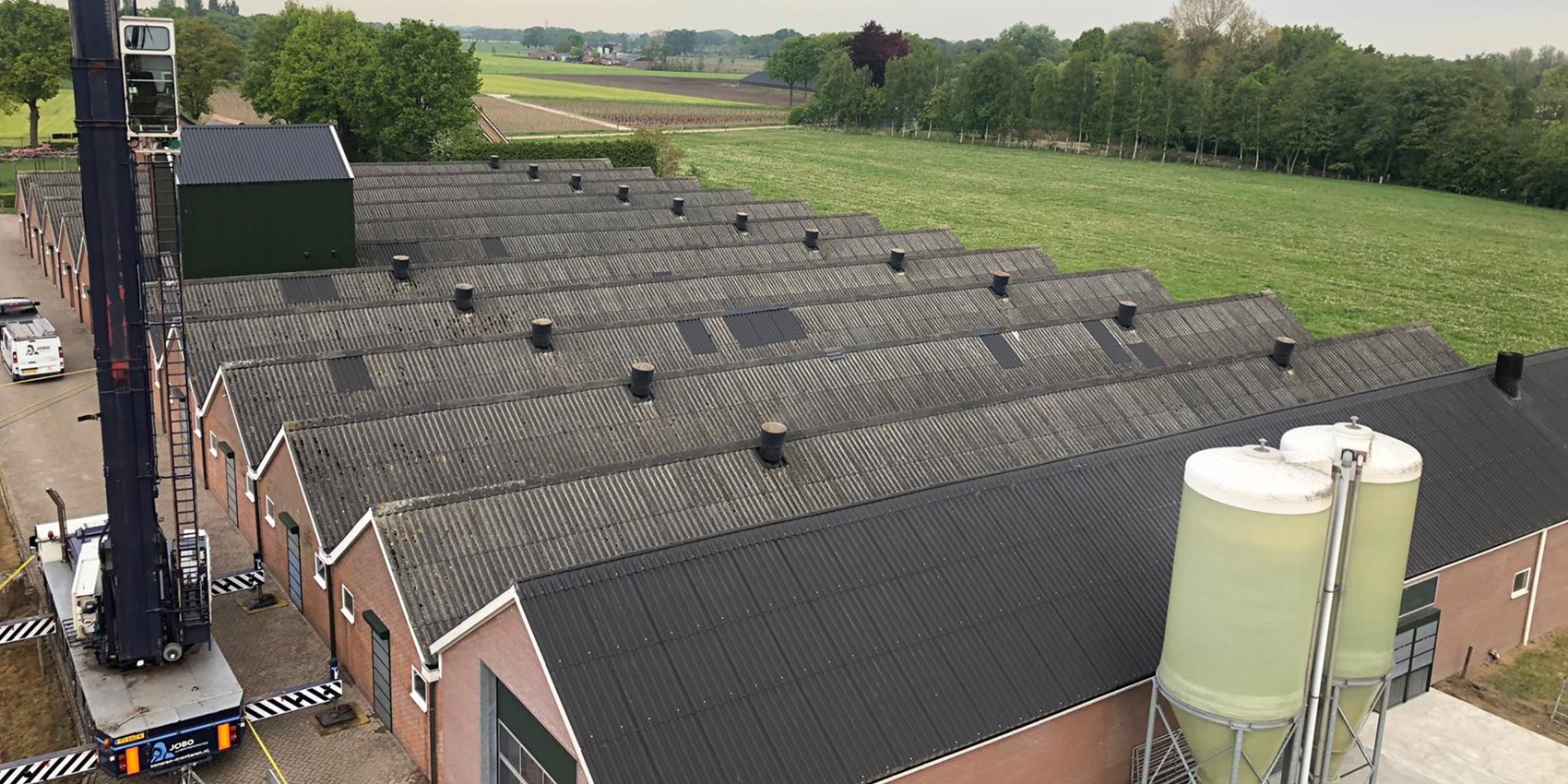Asbest saneren Ganzenkampweg